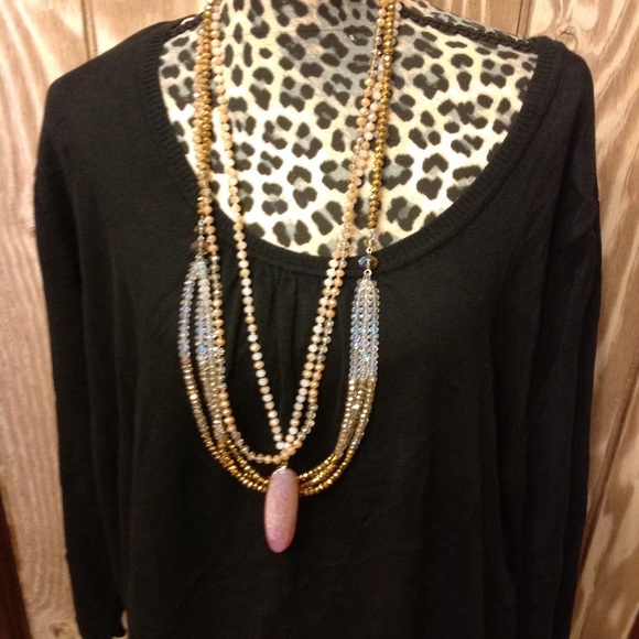 NEW Melissa McCarthy Seven Ink Sweater Purple 3X 4X 5X OVERSIZED - Picture 5 of 8